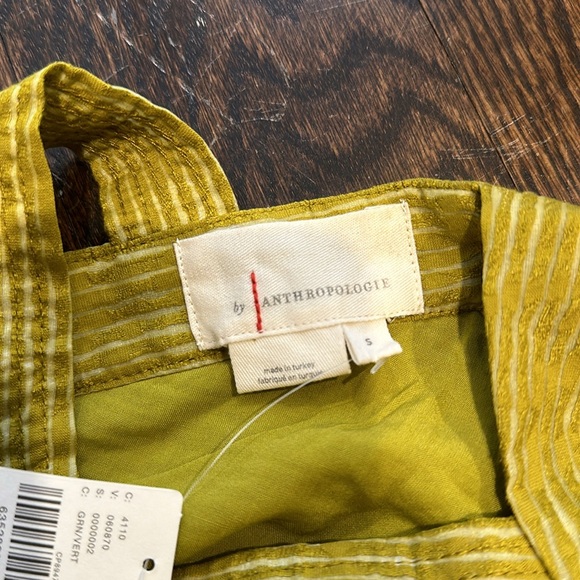 Anthropologie Green Tie Back Tank - NWT - Picture 4 of 5